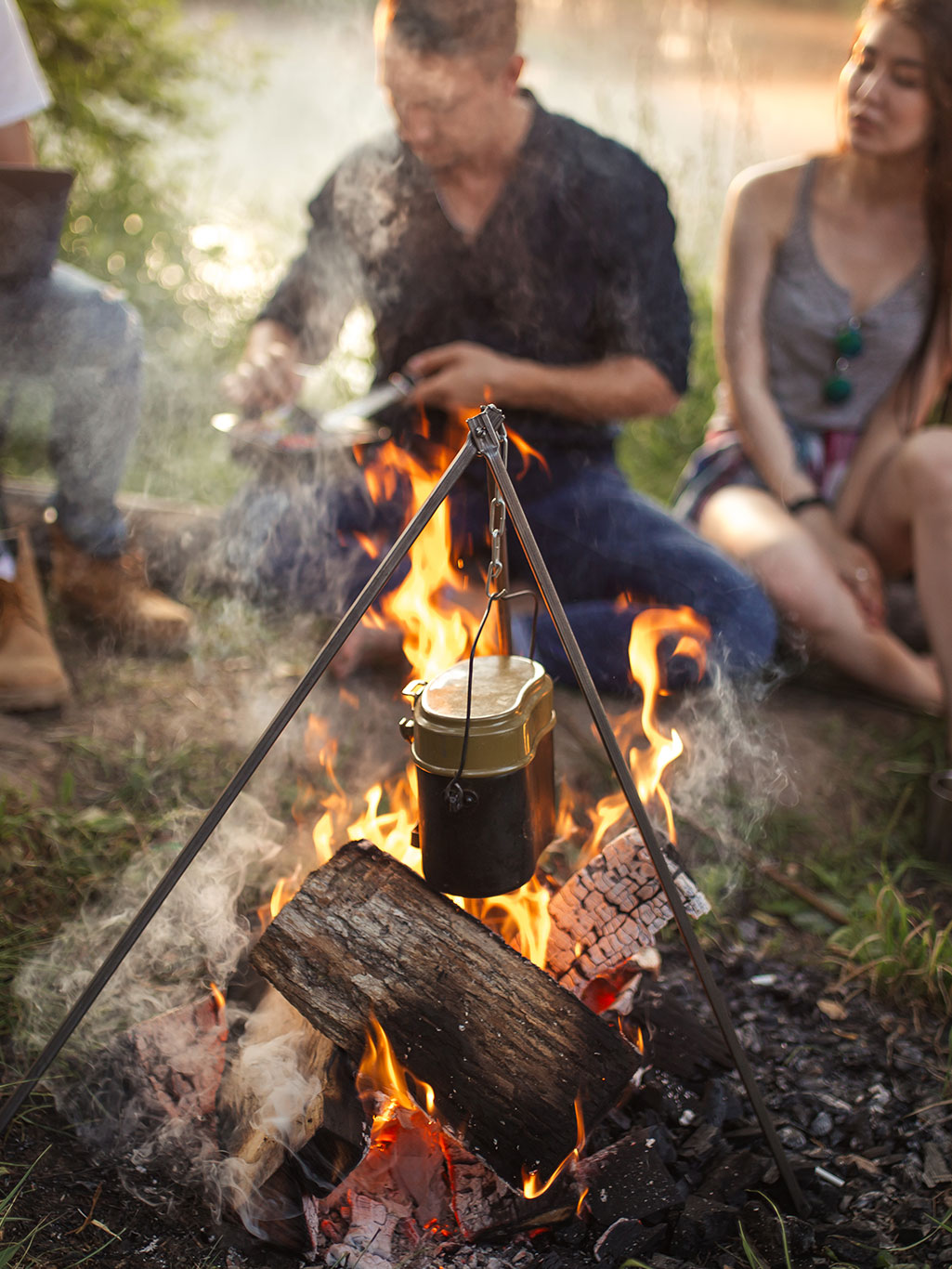 Outdoor Cooking Portrait