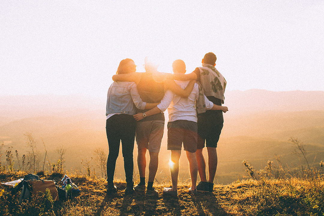 Group on Hill Small